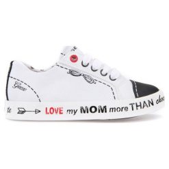 Geox Tenisówki Dziewczęce Ciak 32 Biały/Czarny. Buty sportowe dziewczęce marki Geox. W wyprzedaży za 169.00 zł.