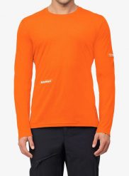 Bluza termoaktywna Mammut Eiger Nordwand FL Longsleeve. Brązowe bluzy męskie Mammut, l, bez wzorów, z dzianiny, bez kaptura. Za 494.99 zł.