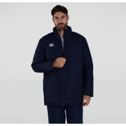 Kurtka puchowa Canterbury. Niebieskie kurtki męskie CANTERBURY, xl, bez wzorów, z puchu, trekkingowe. Za 639.50 zł.