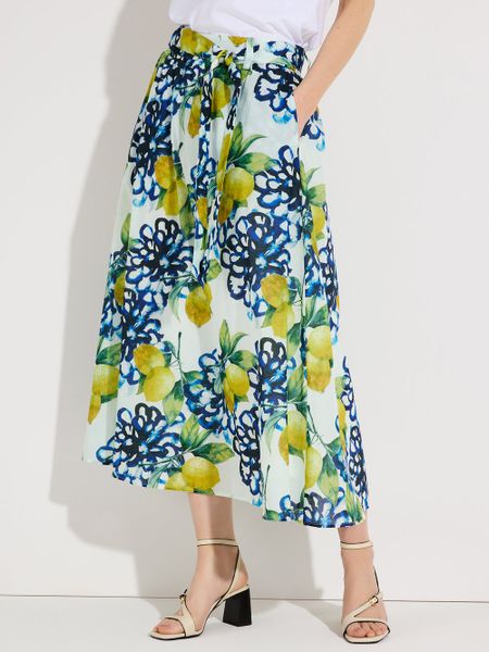 More & More spódnica maxi Kobiety Bawełna niebieski, 46. Niebieskie spódnice damskie More & More, na lato, bez wzorów, z bawełny, maxi. Za 229.95 zł.