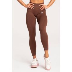 Legginsy fitness damskie Gym Glamour basic. Brązowe legginsy damskie GYM GLAMOUR, xs, bez wzorów, na fitness i siłownię. Za 179.99 zł.