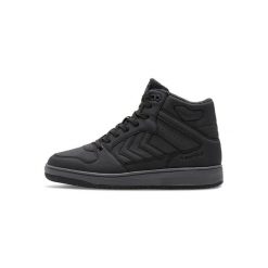 Trenerzy Hummel St. Power Play Mid Tex. Czarne buty sportowe męskie Hummel, bez zapięcia. W wyprzedaży za 237.50 zł.
