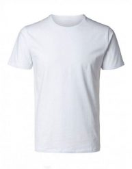 T-SHIRT MEN HAUSHALT TSC1000W-L WHITE. Białe t-shirty męskie Krups, l, bez wzorów, bez kołnierzyka. Za 19.26 zł.