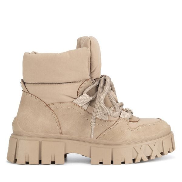 Śniegowce MEXX. Brązowe śniegowce i trapery damskie Mexx. Za 349.99 zł.