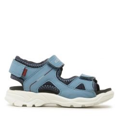 Sandały ECCO. Niebieskie sandały chłopięce ecco, bez zapięcia. Za 339.99 zł.