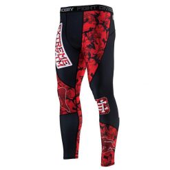 Legginsy sportowe męskie EXTREME HOBBY RED WARRIOR. Czarne legginsy sportowe męskie EXTREME HOBBY, m, bez wzorów, z elastanu. W wyprzedaży za 186.15 zł.