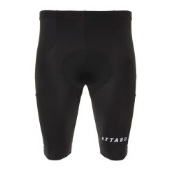 Spodenki rowerowe męskie ATTABO Kiro. Czarne krótkie spodenki sportowe męskie ATTABO, l, bez wzorów, rowerowe. Za 109.99 zł.