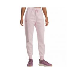 Spodnie dresowe Under Armour RIVAL FLEECE JOGGER. Białe spodnie dresowe damskie Under Armour, m, bez wzorów, z bawełny, na fitness i siłownię. Za 248.82 zł.