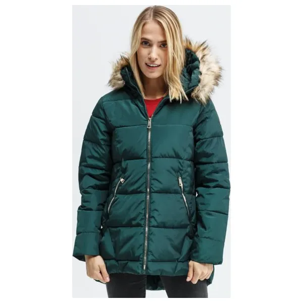 Feewear Kurtka Der , zielony, rozmiar M. Zielone kurtki damskie Feewear, na zimę, m, bez wzorów, z futra, bez kaptura. Za 279.99 zł.