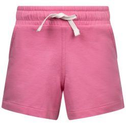 Shorty Dla Dziewczynki Aldene. Czerwone spodenki dla dziewczynek Trespass, bez wzorów, sportowe. Za 75.99 zł.
