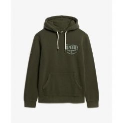 Bluza z kapturem Superdry Machined Goods Workwear. Zielone bluzy męskie Superdry., m, bez wzorów, z kapturem. Za 377.85 zł.