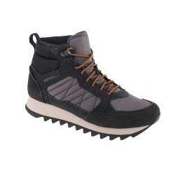 Buty trekkingowe męskie Merrell Alpine Mid Plr WP 2. Czarne trekkingi męskie Merrell, za kostkę, trekkingowe. Za 399.99 zł.
