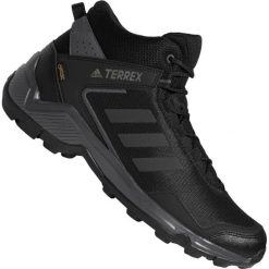 Czarne Buty adidas Terrex Eastrail Mid Gtx M F36760. Czarne trekkingi męskie Adidas, wspinaczkowe, gore-tex. W wyprzedaży za 529.00 zł.