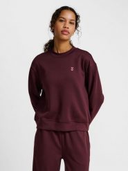 Bluza damska Hummel Soft. Brązowe bluzy damskie Hummel, na jesień, m, bez wzorów, z elastanu, bez kaptura. Za 237.50 zł.