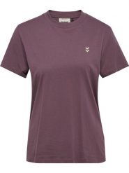 Koszulka damska Hummel Pulse. Fioletowe t-shirty damskie Hummel, m, bez wzorów, z bawełny, klasyczne, bez kołnierzyka. Za 44.00 zł.