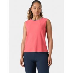 Koszulka Damska Helly Hansen W Portofino. Czerwone t-shirty damskie Helly Hansen, bez wzorów, bez kołnierzyka. Za 269.00 zł.