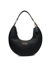 Guess Torebka Mirema HWWG96 31020 Czarny. Czarne torebki do ręki damskie Guess, z aplikacjami, ze skóry, bez dodatków. Za 489.99 zł.