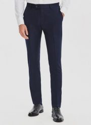 PAKO LORENTE - Spodnie garniturowe w subtelną kratę. Eleganckie spodnie męskie Pako Lorente, bez wzorów, z poliesteru. Za 799.99 zł.