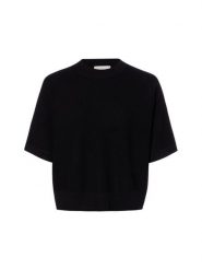 Msch Copenhagen Sweter z półrękawkiem - MSCHThamira Kobiety czarny, M/L. Czarne swetry damskie MSCH Copenhagen, l, bez wzorów, bez kołnierzyka, bez ramiączek, bez kaptura. Za 299.95 zł.