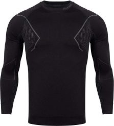 Alpinus Bluza termoaktywna męska Alpinus Active Base Layer czarno-szara GT43189 Alpinus L. Czarne bluzy męskie Alpinus, l, bez wzorów, bez kaptura. Za 165.99 zł.