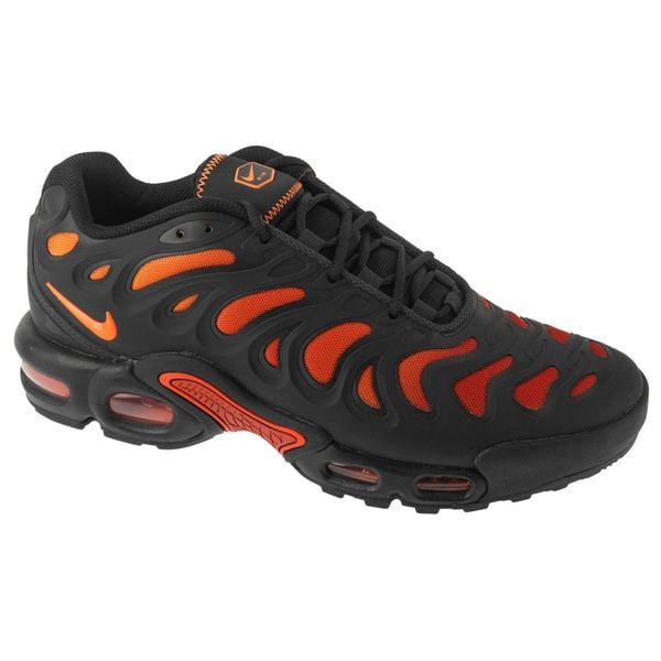 Buty sportowe Sneakersy męskie, Air Max Plus Drift. Czarne buty sportowe męskie Nike, bez zapięcia, trekkingowe, nike air max. Za 799.99 zł.