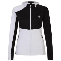 Bluza turystyczna damska Dare 2B Convey II. Białe bluzy damskie Dare 2b, na zimę, bez wzorów, z elastanu, z kapturem. Za 95.05 zł.