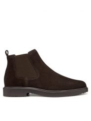 Geox Sztyblety U Massimiano U46H9B 00022 C6006 Brązowy. Brązowe botki męskie Geox, bez wzorów, ze skóry, bez zapięcia. Za 399.99 zł.
