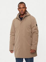 Matinique Płaszcz zimowy Deston 30205571 Brązowy Regular Fit. Brązowe płaszcze męskie Matinique, na zimę, l, bez wzorów, z syntetyku, bez kaptura. Za 849.99 zł.