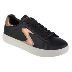 Buty do chodzenia damskie Skechers Eden Lx-beaming Glory. Czarne obuwie sportowe damskie Skechers, bez wzorów, z gumy, trekkingowe. Za 259.99 zł.