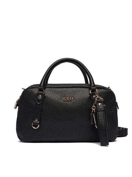 Guess Torebka Marsha HWBG95 01060 Czarny. Czarne torebki do ręki damskie Guess, z aplikacjami, ze skóry, bez dodatków. Za 679.99 zł.