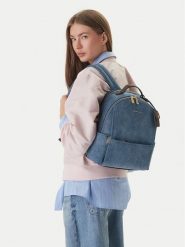 MICHAEL Michael Kors Plecak 30S6G3XB2C Niebieski. Niebieskie plecaki damskie MICHAEL Michael Kors, bez wzorów, z materiału. Za 1,369.00 zł.