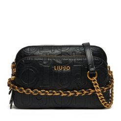 Torebka Liu Jo. Czarne torebki do ręki damskie Liu Jo, bez wzorów, bez dodatków. Za 349.99 zł.