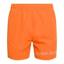 Szorty kąpielowe męskie Hugo Boss Dolphin. Brązowe kąpielówki męskie Hugo Boss, m, bez wzorów. Za 149.99 zł.