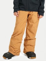 Quiksilver Spodnie snowboardowe Estate EQBTP03059 Pomarańczowy Regular Fit. Brązowe buty zimowe chłopięce Quiksilver, bez wzorów, z syntetyku, bez zapięcia. Za 459.99 zł.