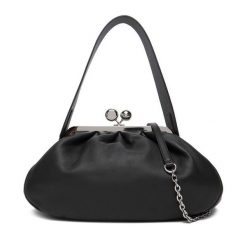 Torebka Weekend Max Mara. Niebieskie torebki do ręki damskie Weekend Max Mara, bez wzorów, wizytowe, bez dodatków. Za 1,839.00 zł.