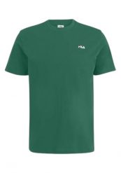 Koszulka męska Fila Laas Regular Tee. Zielone koszulki sportowe męskie Fila, m, bez wzorów, z bawełny, bez kołnierzyka, bez ramiączek. Za 69.00 zł.