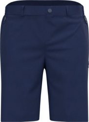 Krótki spodenki Ascent Light Odlo niebieskie. Niebieskie krótkie spodenki sportowe męskie Odlo, s, bez wzorów, z elastanu, trekkingowe. Za 347.65 zł.