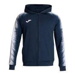 Bluza dresowa z kapturem Joma Elite XI. Białe bluzy męskie Joma, na zimę, m, bez wzorów, z dresówki, z kapturem. Za 356.50 zł.