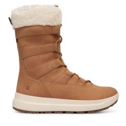 Śniegowce ECCO. Brązowe śniegowce i trapery damskie ecco. Za 949.99 zł.