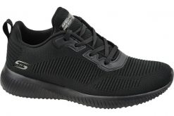Obuwie Damskie do Spacerowania Skechers BOBS SQUAD TOUGH TALK 32504 Czarny. Czarne obuwie sportowe damskie Skechers, bez wzorów, z gumy. Za 269.99 zł.