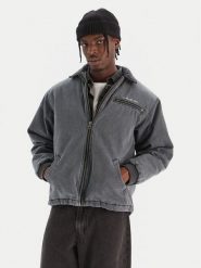 Quiksilver Kurtka jeansowa Shaper Pad Jacket EQYJK04174 Szary Regular Fit. Szare kurtki męskie Quiksilver, m, bez wzorów, z bawełny, bez kaptura. Za 689.99 zł.