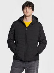 Tommy Hilfiger Kurtka zimowa MW0MW29010 Czarny Regular Fit. Czarne kurtki męskie Tommy Hilfiger, na zimę, m, bez wzorów, z syntetyku, bez kaptura. Za 1,099.00 zł.