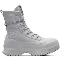 Boots Converse Chuck Taylor All Star Lugged 2.0 Waterproof. Szare trampki i tenisówki damskie Converse, bez wzorów, ze skóry ekologicznej, retro, bez zapięcia. Za 593.50 zł.