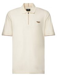 BOSS Polo C-Parlay 50575003 Kremowy Regular Fit. Białe koszulki polo męskie Boss, m, bez wzorów, z bawełny, bez ramiączek. Za 679.99 zł.