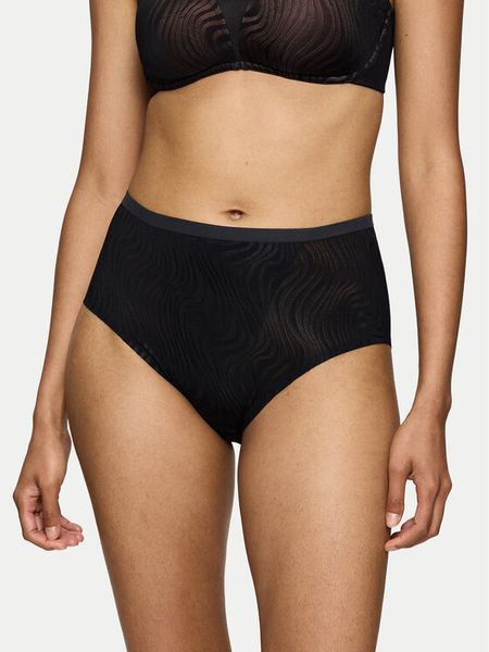 Triumph Figi klasyczne z wysokim stanem Shape Smart Ellipse 10222289 Czarny. Czarne figi damskie Triumph, s, bez wzorów, z syntetyku. Za 99.99 zł.