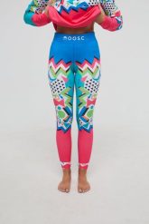 Legginsy termoaktywne - Nuts Cracker damskie. Pomarańczowe bielizna termoaktywna damska OOSC, s, bez wzorów, z materiału, na fitness i siłownię. Za 269.99 zł.
