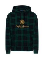 Polo Ralph Lauren bluza z kapturem Mężczyźni Bawełna zielony|czarny, XL. Czarne bluzy męskie Polo Ralph Lauren, m, bez wzorów, z bawełny, z kapturem. Za 1,299.95 zł.