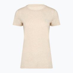 Koszulka trekkingowa damska KADVA Merivra. Brązowe t-shirty damskie KADVA, l, bez wzorów, z elastanu, biznesowe, bez kołnierzyka. Za 119.99 zł.