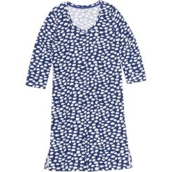Koszula nocna bonprix szafirowo-biały wzorzysty. Koszule nocne damskie marki MAKE ME BIO. Za 34.99 zł.