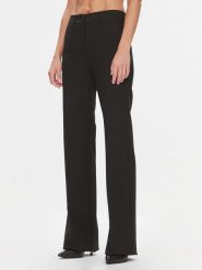 Marella Spodnie materiałowe Xavier 2331360539200 Czarny Regular Fit. Czarne spodnie materiałowe damskie Marella, bez wzorów, z materiału. Za 529.99 zł.